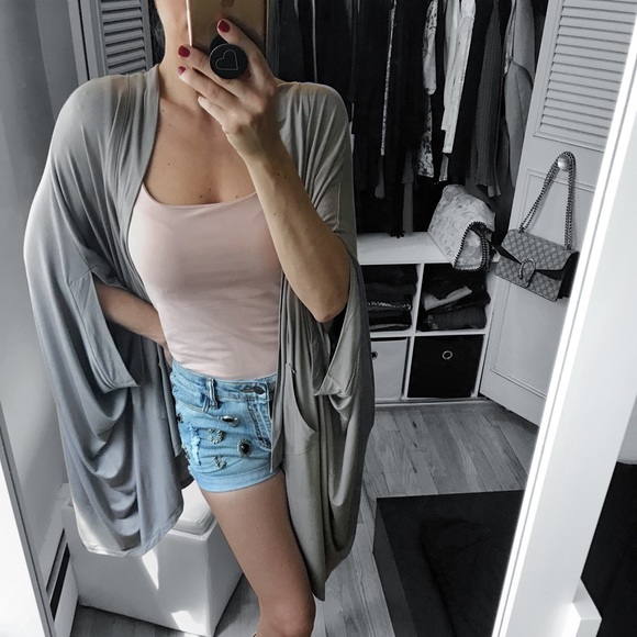 LAST 2▪️Taupe Oversized Cardigan - Picture 3 of 7